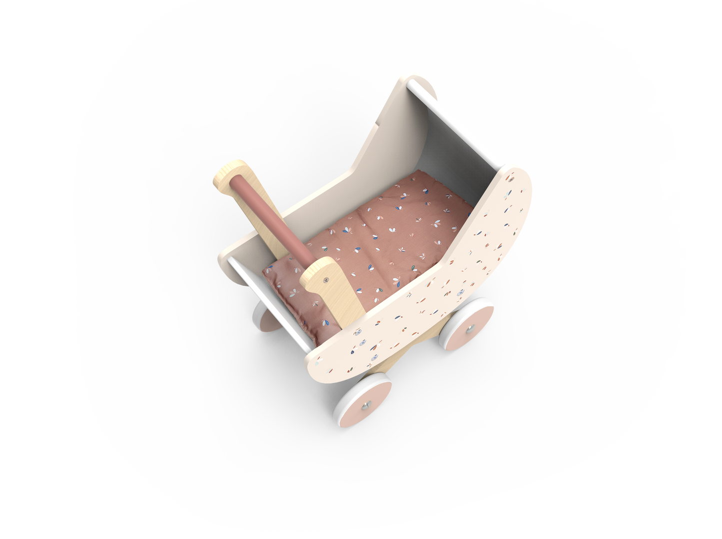 Doll Pram (Wooden Toys)
