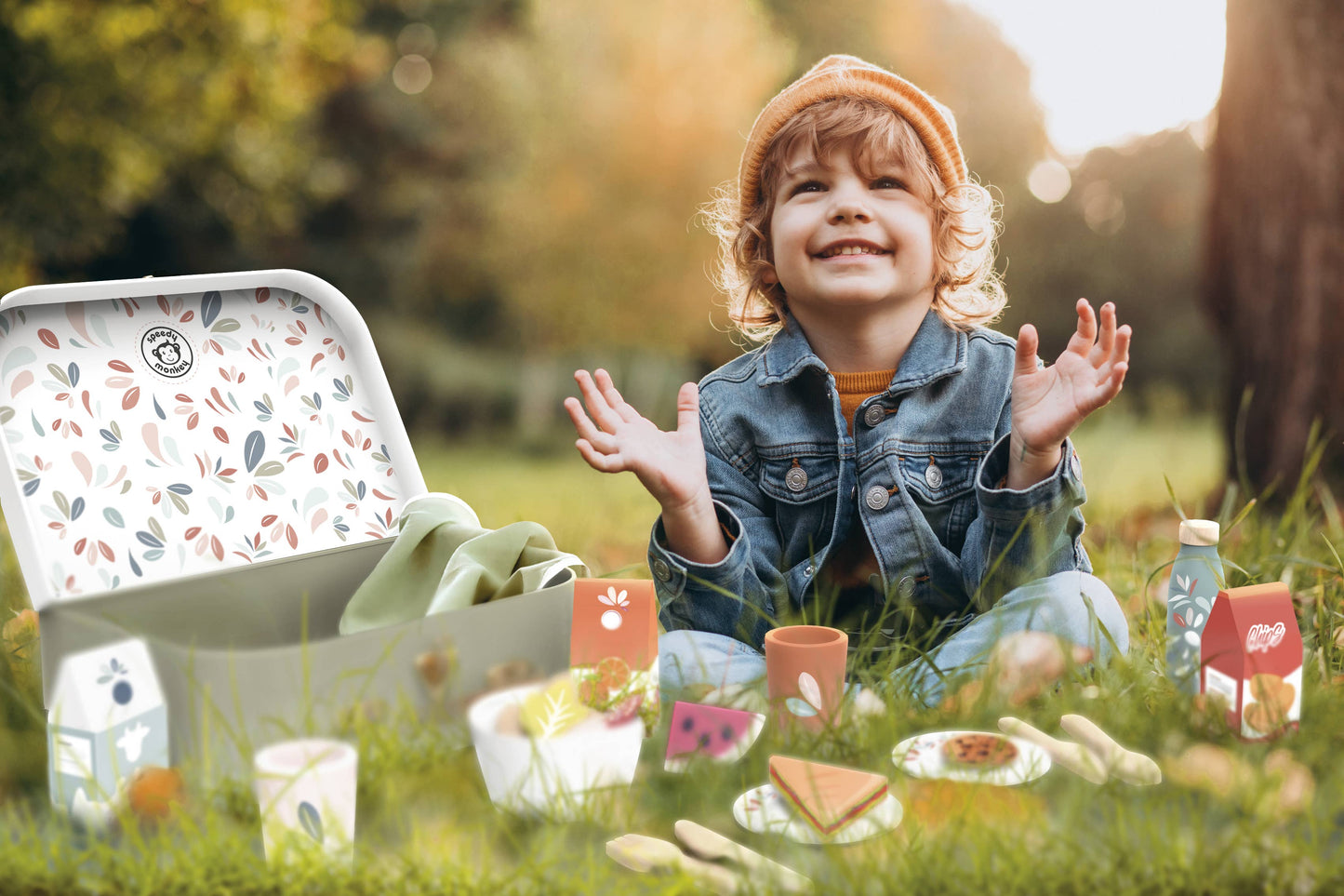 Picnic Basket (Wooden Toys)